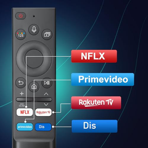 Remote Control for Samsung Smart TV, Universal Remote Control for Samsung Smart TV – QLED Crystal UHD 4K Smart TVs