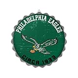 FOCO Philadelphia Eagles NFL Retro Bottle Cap Wall