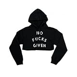 Womens Printing Hooded Pullover Jumper Short Crop Top Hoodie Sweatshirts
