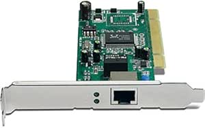 TRENDnet 32-bit 10/100/1000Mbps Copper Gigabit PCI Adapter, Up to 2000Mbps Speed in Full-Duplex, Built-in FIFO (8K/64K) Buffers, TEG-PCITXR