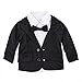 BIG ELEPHANT Baby Boys Tuxedo Suit Formal Party Set Wedding Outfit E16