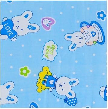 ANQIWA Baby & Toddler Waterproof Mattress Bed Protector Baby Changing Pad Diaper Changing Mat for Cribs,stroller, Cradle & outdoor (Small, Blue)