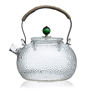 Japonés Teteras Hierro Fundido Teteras de Vidrio Transparente con ...