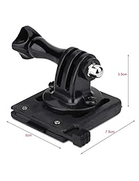 FOCUS REVISION - Soporte de cámara NVG para casco táctico, soporte frontal para cámara de acción GoPro Hero 1 2 3 4 5