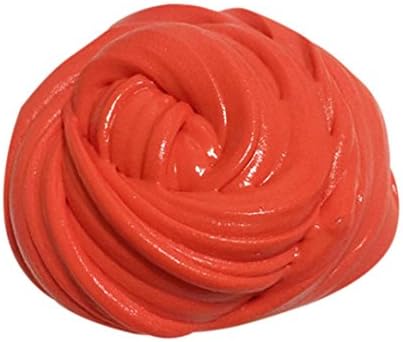 Womail Magic Fluffy Bubble Clay Soft Slime Mud Toy, Best gift for Children. (Red)