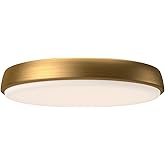 Alora Lighting FM503715AG-5CCT Laval - 30W LED Flush Mount-2.38 Inch Tall and 15 Inch Wide