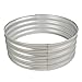 GHP Group Pleasant Hearth OFW815FR Infinity Galvanized fire Ring, Silver