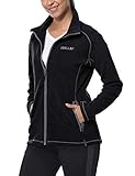 Baleaf Women's Fleece Jacket Full Zip Thermal Running Outwears Inner Pockets
