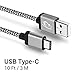 Cambond USB Type C Cable Braided Charging Cable Cord 10ft Long for Galaxy Note 8, S8, S8+, MacBook, Nintendo Switch, Google Pixel, Sony XZ, LG V20 G5 G6, HTC 10, Nexus 6p 5X and More Grey