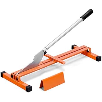 Heavy Duty Steel Frame Laminate Orange Color Flooring Cutter