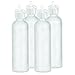MoYo Natural Labs 8 oz Squirt Bottles, Squeezable Empty Travel Containers, Toggle Spout BPA Free HDPE Plastic Essential Oils Liquids, Toiletry/Cosmetic Bottles (Pack of 4, Translucent White)