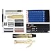 Parallel Halo Drawing and Sketching Art Set with Carrying Case; Graphite, Pastel, and Charcoal Pencils, Willow Sticks, Paper Blending Stumps; Art Kit for Kids, Teens and Adults (49sets)