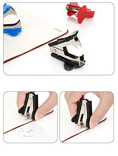Staple Remover, Branger Staple Puller Removal Tool for School Office Home 3 Pack (Random Color)