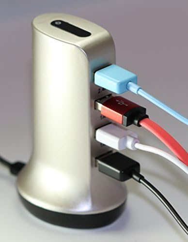 Lightning Power Tower Universal High Speed 4 Port USB Charging Hub