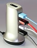 Lightning Power Tower Universal High Speed 4 Port USB Charging Hub