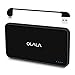 Built-in [Apple MFi Certified] Lightning Cable OLALA S102-i 10000mAh Portable Charger Ultra Compact Power Bank for iPhone, Samsung and More (Black)