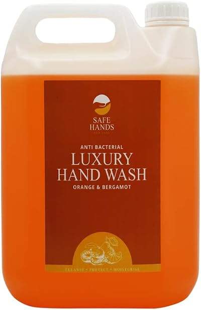 Star Brite Safe Hands Luxury Hand Wash Orange Bergamot 5 Litre Antibacterial