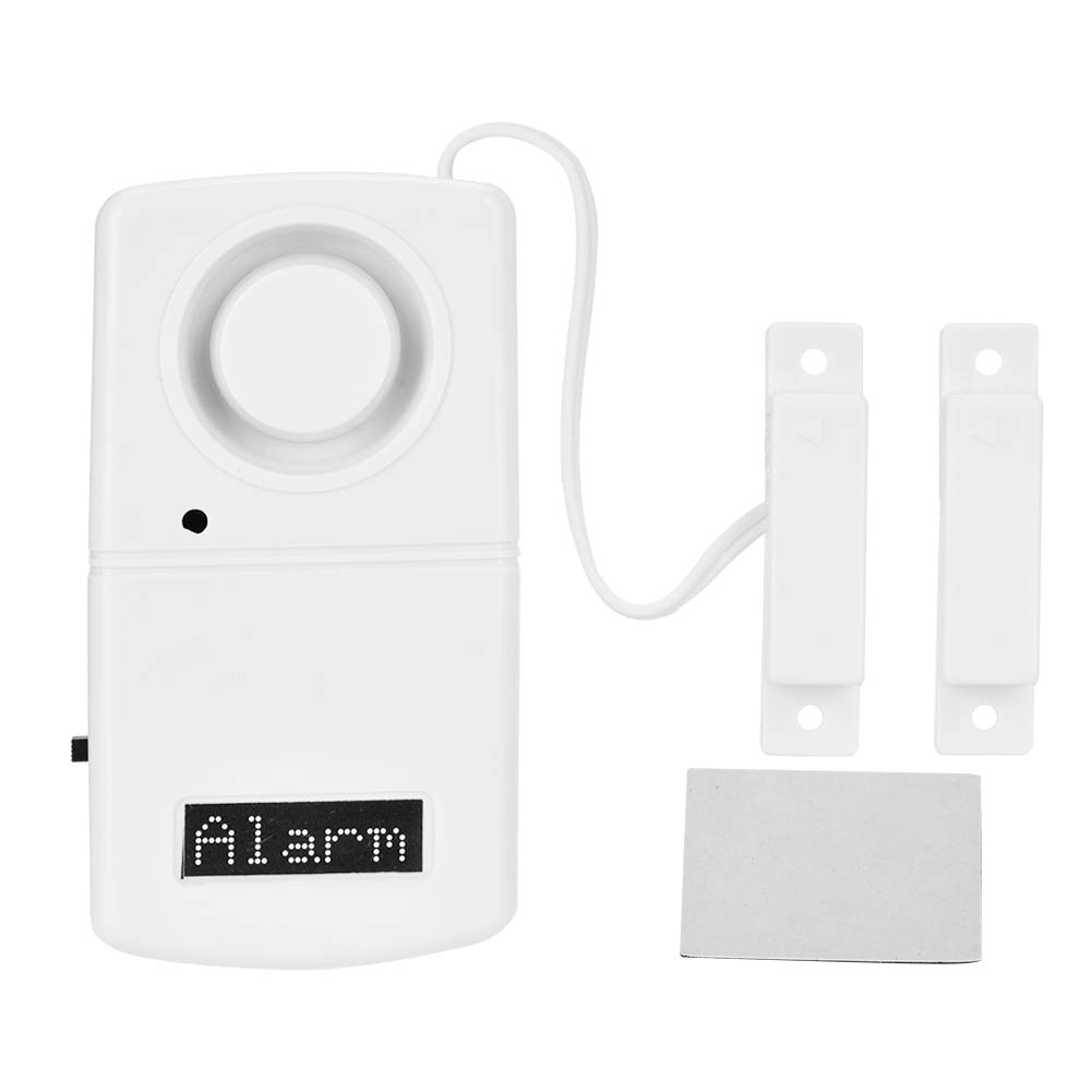 Door Sensor, 120dB Wireless Home Window Door Magnetic Sensor Burglar Security Alarm System for Homes, Cars, Sheds, Caravans