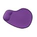 Mouse Pad with Gel Wrist Support,Purple,Clearance, no Replenishment When Sold Out