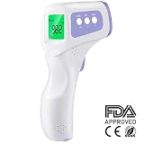 CocoBear Thermometer Baby Forehead Thermometer with Fever Alert Function, 3 in 1 Digital Medical Infrared Thermometer for Baby and Adults