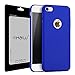 iPhone 7 Case, Yihailu Smoothly Shield Skin Shockproof Ultra Thin Slim Full Body Protective Scratch Resistant iPhone7 Cover(Silky Blue)