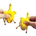 3 pack Squeeze Chicken Laying Egg Keychain,Stress Relief Vent Tricky Toys Gag Gift by lanlan