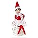 Bundle of 3 Elf on the Shelf Girl Outfits - Exclusive 2017 Snowflake Skirt, Twirling in the snow skirts and Claus Couture Sweet Shop Set Novelty, Green/Red