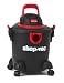 Shop-Vac 2035000 5 gallon 2.0 Peak HP Classic Wet Dry Vacuum Black/Red with Onboard Cord Tool Storage & Multifunction Accessories, Uses Type S Disc Filter & Type R Foam Sleeve