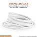 Shoemate Solid Color Round Shoe Laces for Sneakers, Boots and Athletic Shoes, Shoe Strings