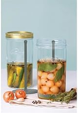 Kilner 1 Litre Pickle Jar with Silicone Lifter Wide Mouth view 8