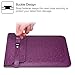 Fintie 9-11 Inch Tablet Sleeve with Stylus Holder, Protective Cover Case Compatible with iPad Air 10.5 2019, iPad Pro 11 2018, iPad 9.7 2018/2017, iPad Pro 10.5, Samsung Tab A 10.5/S4 10.5, Purple