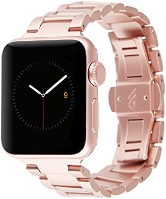 Amazon Com Case Mate Metal Linked Band 38mm 40mm Stainless Steel Apple Watch Band Apple Watch Series 1 2 3 4 5 Rose Gold