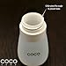 CocoTube Coconut Oil Dispenser Bottle: An Easy Container to Dispense and Store Your Coconut Oil (3-Pack; Clear)