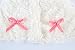 Mud Kingdom Baby Girl Faux Fur Bowknot Vest Fleece