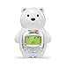 VTech DM226 Teddy Bear Audio Baby Monitor Camera with up to 1,000 ft of Range, Vibrating Sound-Alert, Talk-Back Intercom, Digitized Transmission & Night Light