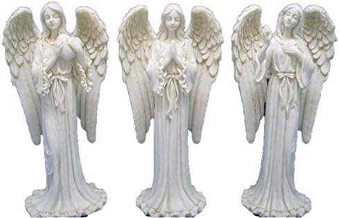 Osiris Trading UK Beautiful Praying Angel Ornament Quality Statue Home Decoration Ideal Religious Gift ONE SUPPLIED RANDOMLY