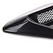 UBOOMS 2 pcs/Set Car Simulation Side Vents Decorative Air Flow Intake Hood Vents