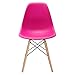 Poly and Bark Vortex Side Chair, Fuchsia
