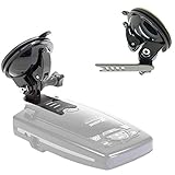 Super Suction Sticky Windshield Suction Cup Mount for Escort Passport X70 X80 S55 8500X50 8500 9500ix 9500 S55 Solo S2 S3 STi and Beltronics RX-65 Radar Detectors (Not for Escort IX & MAX Series)