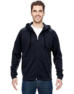 Men's Tactical Full Zip Bonded Fleece Hoodie