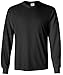 Joe's USA Men's Long Sleeve Heavy Cotton Crew Neck Tees in 29 Colors: S-5XL