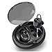 Wireless Earbuds, Falwedi True Wireless Earbuds, Mini Bluetooth Earbuds with Charging Case, Stereo Bass TWS Bluetooth Headset Microphone Cell Phone, Wireless Bluetooh Headphones (Black)