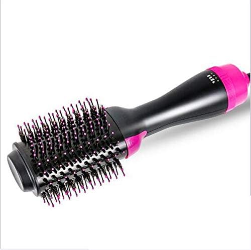 WYL Two-in-one Hair Comb Comb Infrared Negative ion hot air Combing Straight Dual-Purpose Hair Dryer Multi-Functional Comb,D