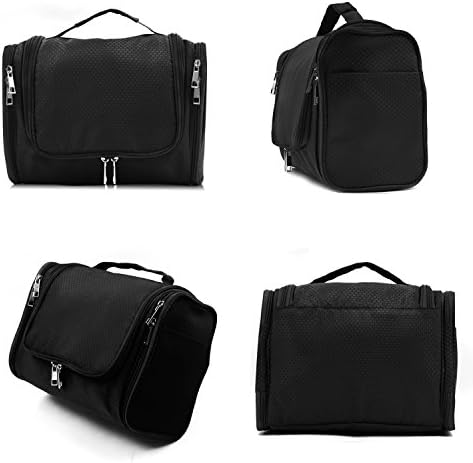 Extra Large Capacity Hanging Toiletry Bag for Men & Women, Portable Waterproof Bathroom Shower Bag, Lightweight Dopp kit Shaving Bag, Sturdy Metal Hook Organizer Makeup Bag 5 Extra Large Capacity Hanging Toiletry Bag for Men & Women, Portable Waterproof Bathroom Shower Bag, Lightweight Dopp kit Shaving Bag, Sturdy Metal Hook Organizer Makeup Bag