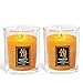 XYUT Lavender Scented All Natural 100% Pure Beeswax Aromatherapy Candle Made with Essential Oil, 4 oz – Great for Home Bathroom Living Room Office Study Yoga Spa-Pack Set of 2 Candlesthumb 3