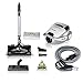 Prolux TerraVac, Canister Vacuum, Pet Hair Vacuum, 5-Speed Touchscreen Control, Easy Storage 9-Piece Tool Kit, HEPA Filtration, Hardwood Floors, Carpet, Standard Model