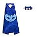 PJ Masks Costumes Set of 3 Capes and Masks with Hair Bands For Kids Catboy Owlette Gekko Dress Up