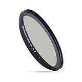 77mm ND Filter Variable, ESDDI Variable Neutral Density Filter 77mm (ND2-400)