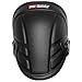 McGuire-Nicholas - 1MN-350 Tuff Shell Knee Pads | Lightweight Ergonomic Design Lined with High Density EVA Foam | All-Weather Knee Pads for Flooring, Construction, Painting, Welding, Plumbing,black