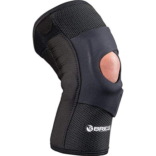 Breg Airmesh Lateral Stabilizer with Hinge Soft Knee Brace (Left Knee, Small)